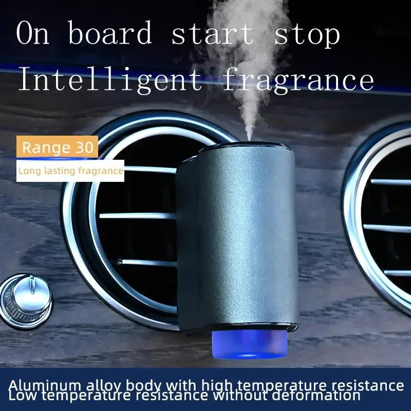 Car Air Vent Humidifier Aroma Humidifier Essential Oil Diffuser Auto Electric Air Diffuser Aroma Cars Air Freshener Perfume
