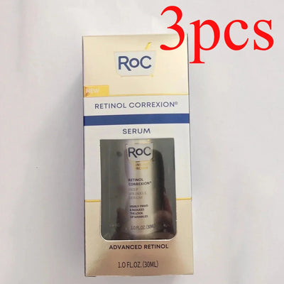 RoC Retinol Correxion Serum Deep Wrinkle Retinol Facial Essence Remove Fine Texture Black Spots Face Serum Anti-Aging 30ml