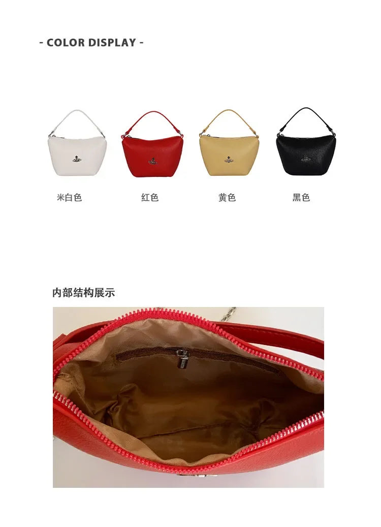 Designer Ladies Handbag Leather Tote Bag Women's Crossbody Shoulder Strap Elegant Classic Messenger Luxury Brand Fashion Item