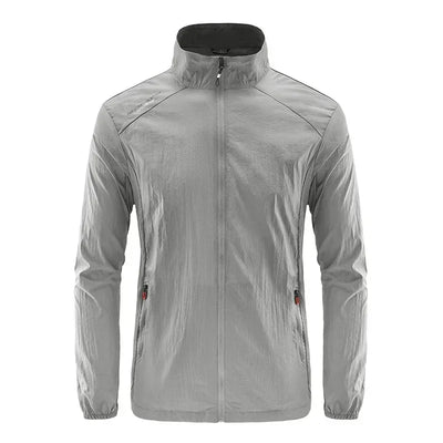 Summer Jackets Men Windbreaker Coats Male Sunscreen Clothing Traveling Camping Jacket Ultrathin Cycling Fishing Tops Hiking Wear