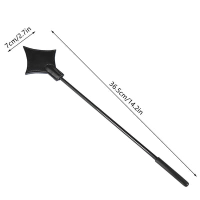 PU Leather Paddle Slapper Whip Fusta Lash For Horse Training Enhance Pain Equestrian Training Horse Whip Equestrian Riding Crops