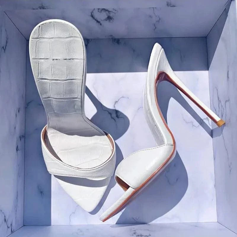 Laser Dazzling Colour, Pencil-High Heel Shoes For Women | Slippers | Summer Sandals |  Sandals | Shoes