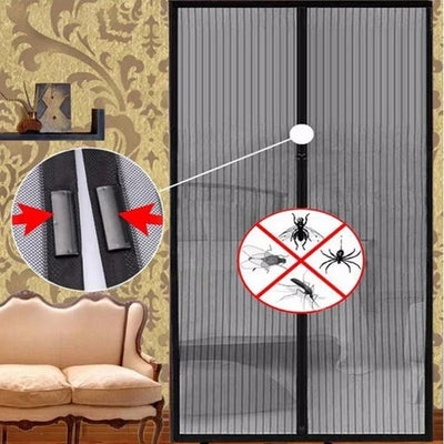 Magnetic Mosquito Net Door 80/90/100 Cms Window Curtains Automatic Closing Curtain Shades Screen Home Textile Garden