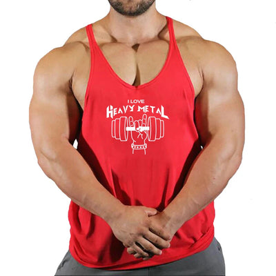 Fitness Clothing Bodybuilding Shirt Men Top for Fitness Sleeveless Sweatshirt Gym T-shirts Suspenders Man Men's Vest Stringer