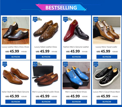 Luxury Brand Men's Oxford Shoes White Black Brown - Dress Office Wedding Formal Lace-Up Pointed Toe Leather Shoes