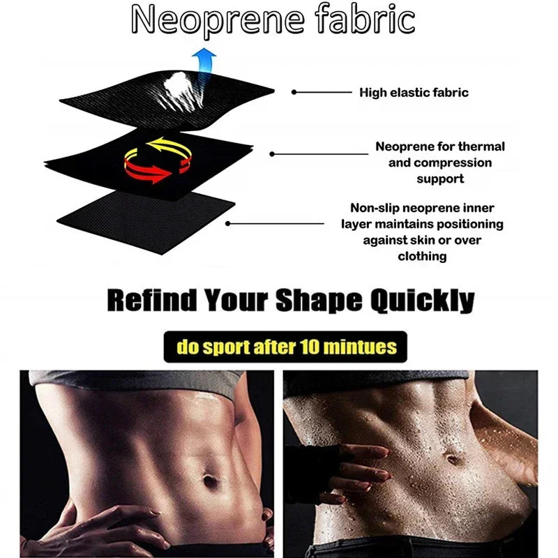 Hot Sauna Suit Sauna Sweat Pants Hot Thermal Sweating Shapers Women Weight Loss Fat Burning Corset Body Shaper Slimming Coats