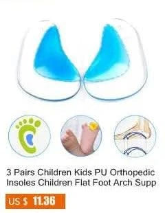 Kids Insole Arch Support | Flat Feet Sneaker for Children |Orthopaedic Insoles For Girl/boy Shoes | For Sports | Feet Care Inserts Pad