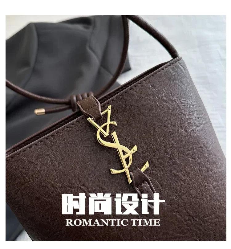 Limited edition designer handbag for ladies 2025 new style tote bag with light luxury and unique high-end crossbody