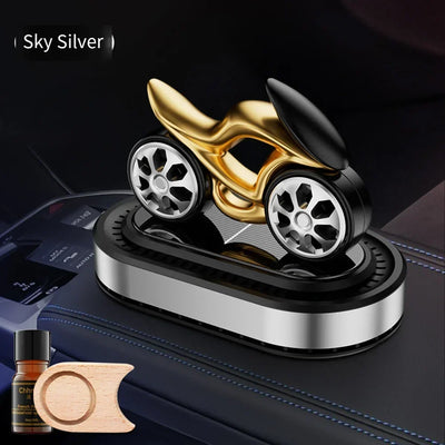 Compact Fragrance Diffuser For Car Car Purifier Portable Air Freshener Motorcycle Diffuser Advanced Solar Panel Technology