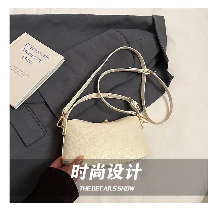 Fashionable designer tote bag for women premium leather crossbody shoulder handbag ladies elegant evening