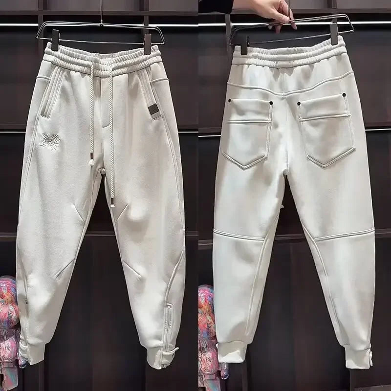 Wide Pants Man Jogger Pants Men Clothing Men's Autumn Clothes Mens Trousers Running Gym Man Sport Big Size Sweatpants