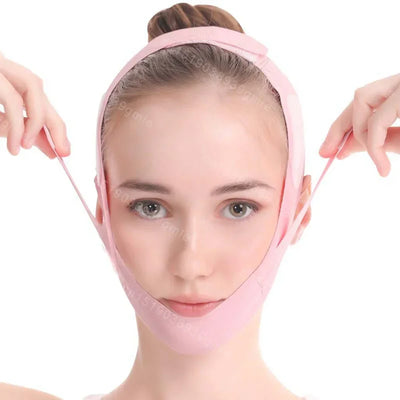 New Reusable Face Slimming Bandage Women V Line Face Shaper Chin Cheek Lift Up Belt Facial Massage Strap Skin Care Beauty Tools