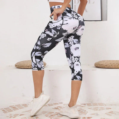 Capri Leggings with Pockets for Women