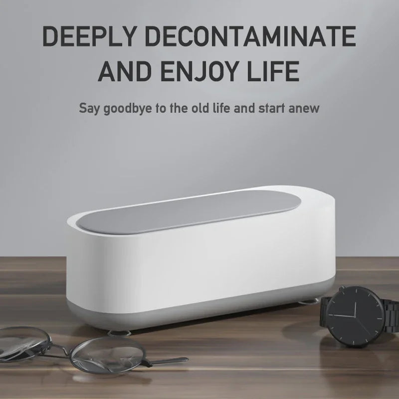 Ultrasonic Cleaning Machine Vibration Cleanser Wash Cleaner Jewelry Glasses Cleaner Watch Cleaning Makeup Brush Cleaning Tool