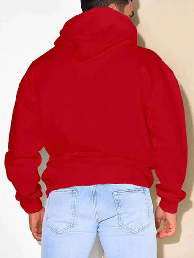 Shh No One Cares New Men'S Printed Autumn And Winter Sweatshirts, Versatile Spring Autumn Hooded Trendy Brand Sweatshirts