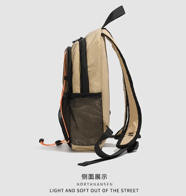 Outdoor leisure and sports backpacks. They are lightweight backpacks suitable for travel, cycling, hiking, and mountaineering, w