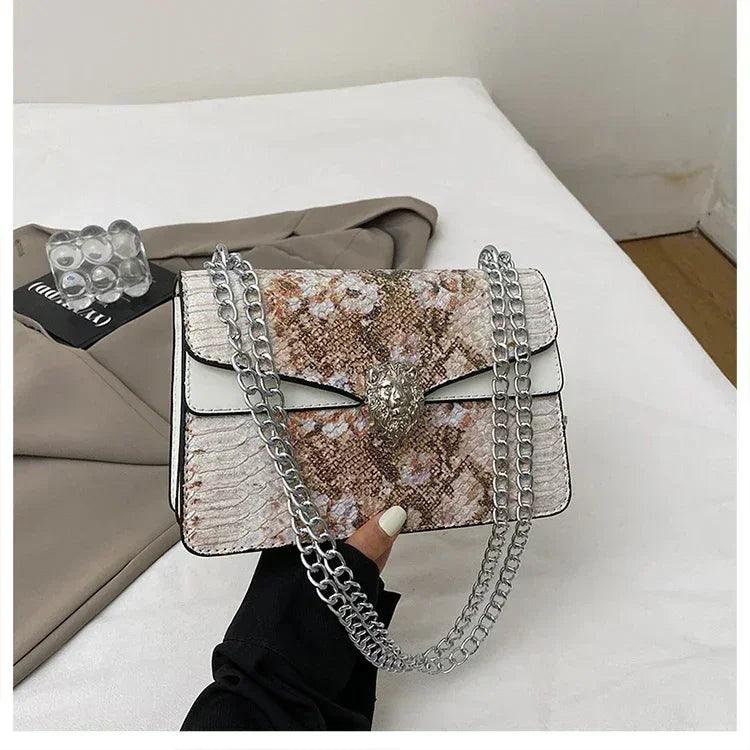Designer messenger bag for women high-quality leather elegant shoulder classic handbag fashionable