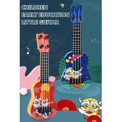 Ukulele Classical Guitar Acoustic Ukulele Soprano Music Instruments Mini Musical Toy for Beginners Kids Children