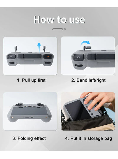 Remote Control Joysticks for DJI Air 3 RC 2/RC Aluminium Alloy For DJI Mini 3 Pro/Mini 3/Mavic 3 Pro/Mini 4 Pro Drone Accessory