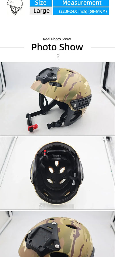 Outdoor Rock Climbing Helmet Speleology Mountain Rescue Equipment To Expand Safety Helmet Caving Work Helmet