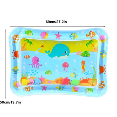 Baby Water Mat Inflatable Cushion Infant Toddler Water Play Mat for Children Early Education Developing Kid Toys Summer Toy Gift