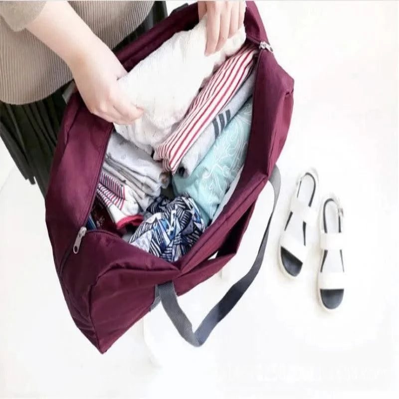 Foldable Travel Duffel Bag for Airlines Carry on Bag for Women