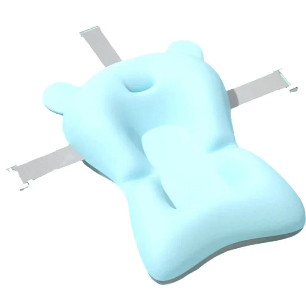 Baby Bath Support Pad Foldable Floating Seat Adjustable Newborn Bathing Cushion Infant Safety Net Hammock