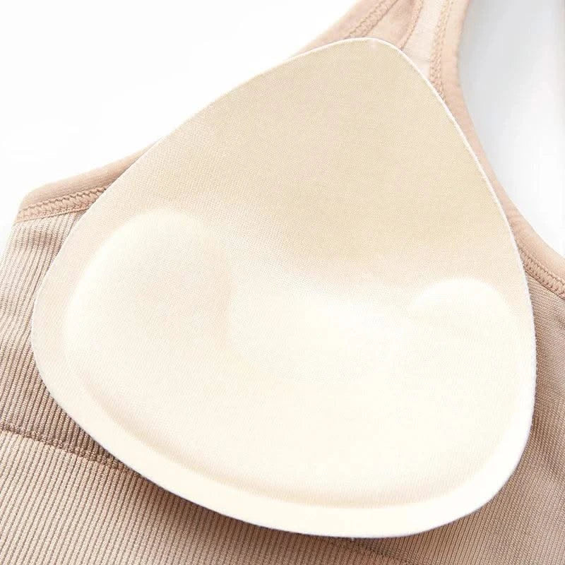 Women Top Wireless Bralette Push Up Seamless Cross Bra