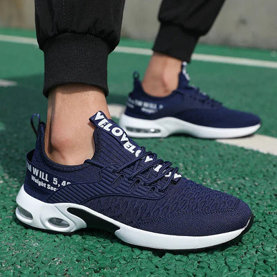 Breathable Mesh Sports Shoes 2025 Spring and Summer Lightweight Shock-absorbing Running Shoes Men's Casual Trendy Shoes  sale