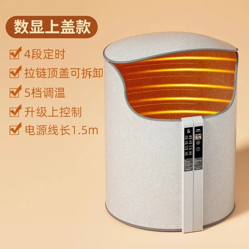 220V Electric Foot Warmer Under Desk Heating Pad for Office Winter Warmth Leg Heating Blanket BDD