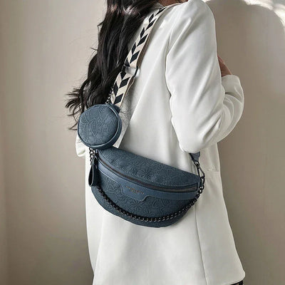 Designer Woman Chest Pack Retro Embroidery Belt Bag Coin Purse Luxury Lady Waist Bag Fashion Brand Shoulder Crossbody Chest Bags