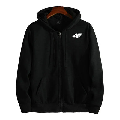 Men's Outerwear Hot Sales Fashion Loose Zipper Tops Printing Sports Hoodie Coat Casual Street Mens Cardigan Sweatshirt Clothing