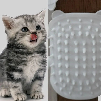 Pet Cat Hair Removal Massage Comb Cats Scratching Rubbing Brush kitten Grooming Self Cleaning Wall Corner Cat Scratcher Combs