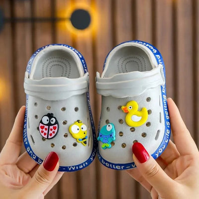 Cartoon Soft Sole Anti Slip Children's Sandals and Slippers | Indoor, Home Shoes For Boys and Girls Kids Shoes