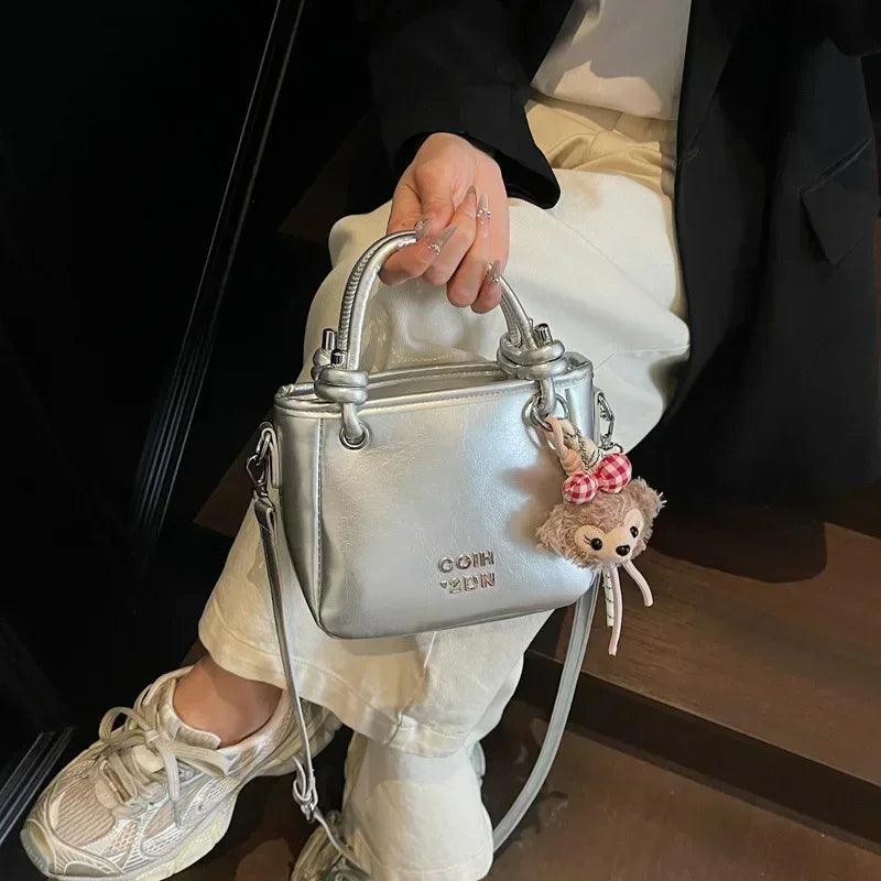 2025 unique women’s handbag designer shoulder purse minimalist bucket & square bag versatile crossbody for work