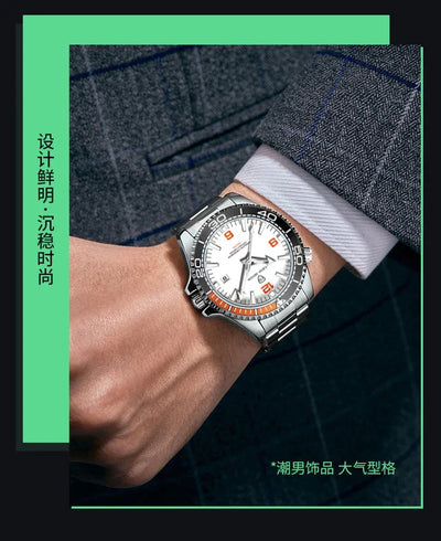 2025 New Top Brand Design Men's Watches Luxury Fashion Multifunctional Dial Quartz Watches Steel Strap Waterproof Men's Watches