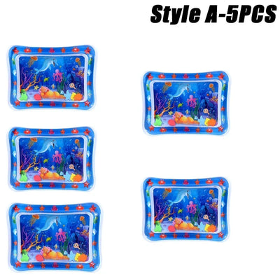 Summer Toys Baby Water Mat PVC Inflatable Cushion Infant Toddler Water Play Mat for Children Early Education Developing Baby Toy