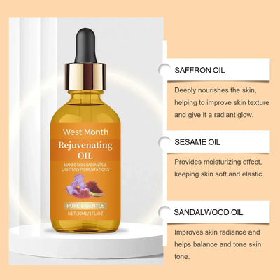 Saffron Serum Anti Wrinkle Lifting Firm Moisturize Smooth Soften Increasing Skin Elasticity Prevent Dryness Facial Essential Oil