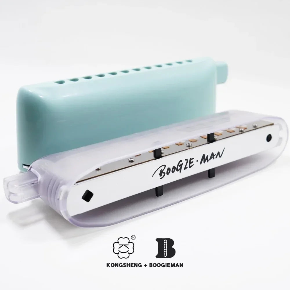 KONGSHENG BoogieMan KB-12 12-hole Chromatic Harmonica