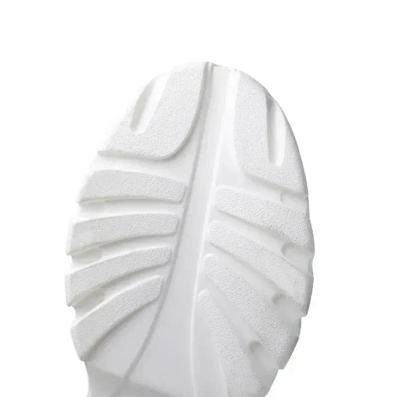 2025 Designer Women Platform Casual Buffalo Sneakers Low-top Light 6cm Sole Breathable Shoes Outdoor White Tennis Lace-up - Elanique