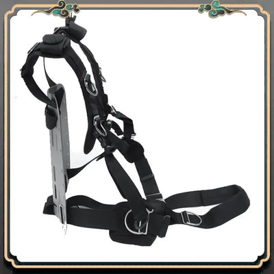 Premium Scuba Diving Harness System Back Plate Diving Bracket For Snorkeling Adjustable Shoulder Straps Quick Release Buckles