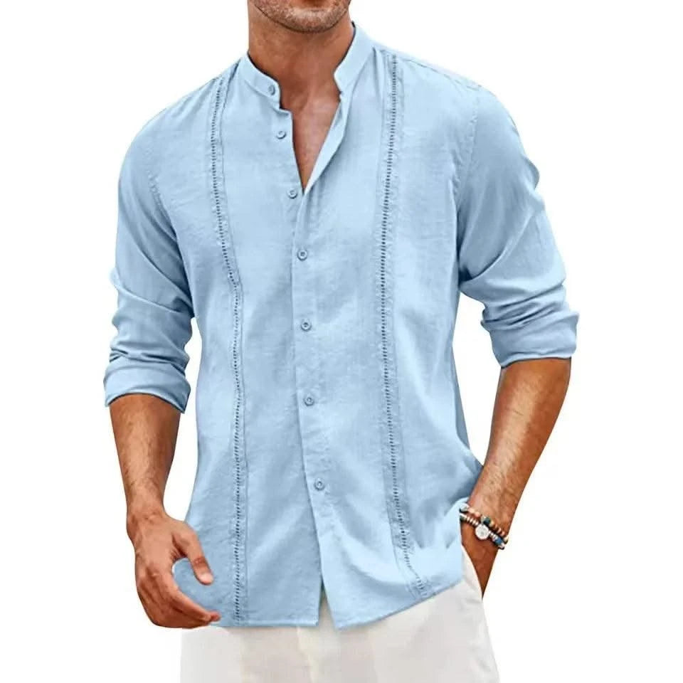 Men's Shirts Linen Shirt Man Top Shirts Shirt Linen Shirt Linen Shirt Men Linen Shirts Man Shirts for Man Linen Shirt Man