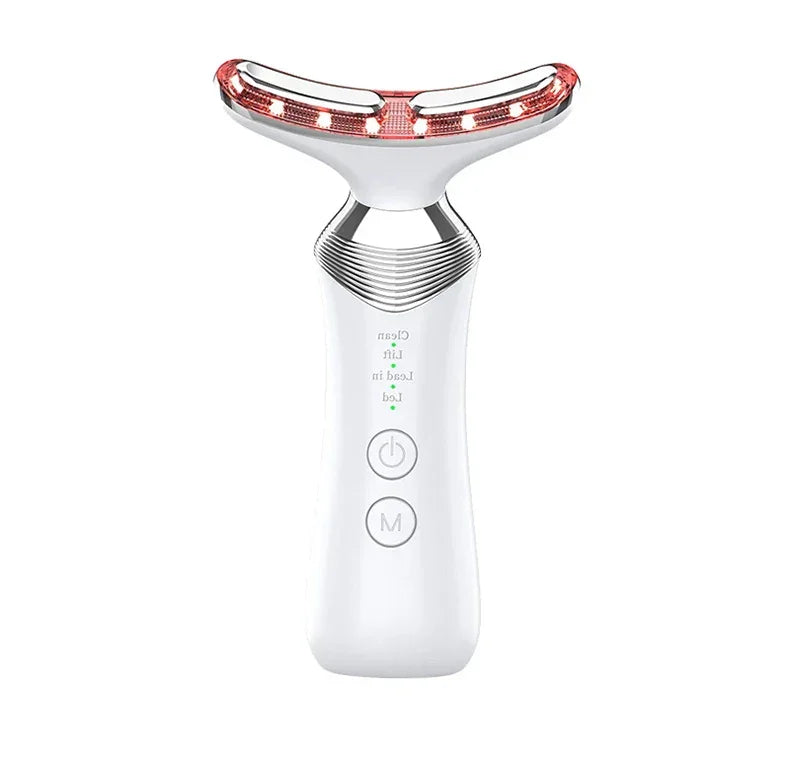 Neck EMS Photon Therapy Beauty Facial Lift Machine Facial Massager Firming Double Chin Anti Wrinkle Neck Lifting Beauty Device