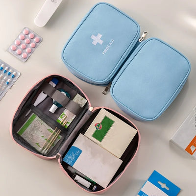 Compact Portable First Aid Kit - Compact Medicine Storage Bag for Travel & Home, Multi-Functional Emergency Kit, Epidemic
