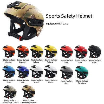 Outdoor Rock Climbing Helmet Speleology Mountain Rescue Equipment To Expand Safety Helmet Caving Work Helmet