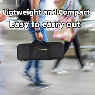 61 Key Foldable Electronic Piano Portable Piano Keyboard w/LED Display/Built-in Battery/Electronic Keyboard Musical Instrument