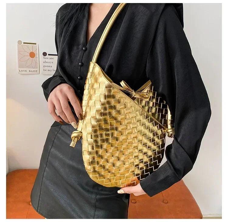 Famous designer women’s handbag with convertible shoulder strap leather luxury brand elegant spacious