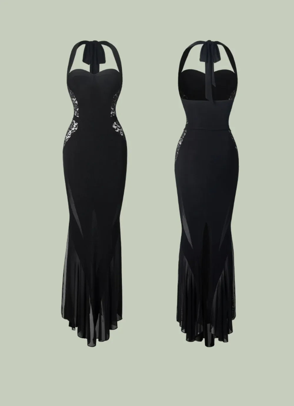 UK Latin Dance Dress-Vintage Style Practice Dress with Built-in Underwear&Elegant Design for Women Ballroom dance costumes