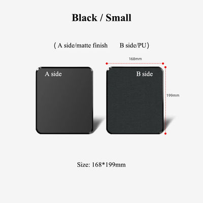 Gaming Hard Mouse Pad Smooth Surface Double-side Durable Washable Resin PU Material Pad with Anti-slip Mats Fast Shipping