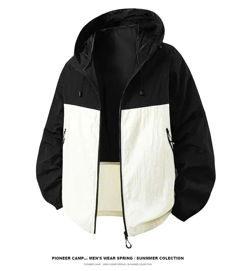 New Summer Camping Hiking Jackets Men Fishing Cycling Hooded Gym Sports Running Coats Outdoor Sun-Protective Thin Jackets Women